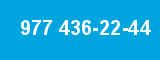 977 436-22-44 977 436-22-44